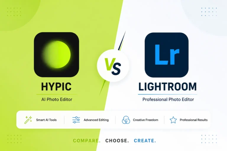 Hypic vs Lightroom MOD APK