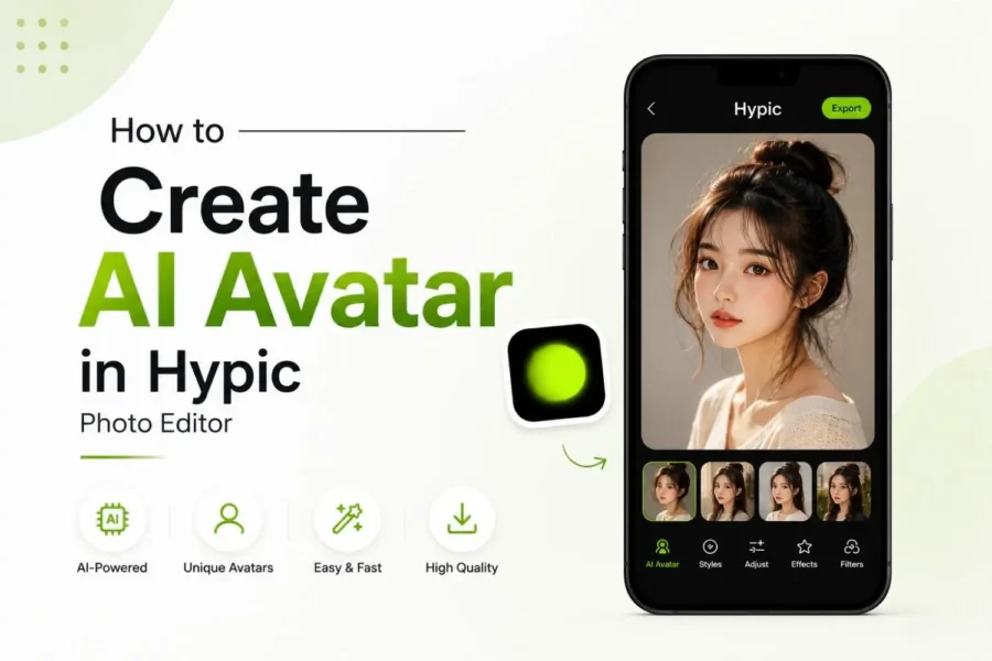 How to Create AI Avatar in Hypic Photo Editor
