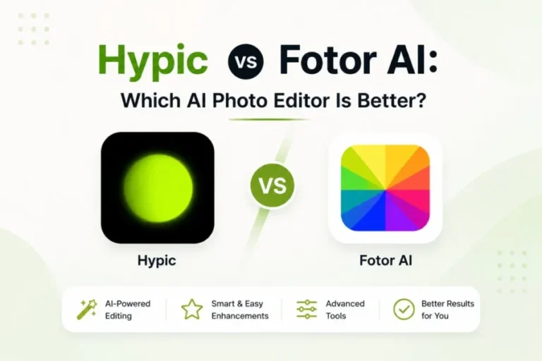 Hypic vs Fotor AI Which AI Photo Editor Is Better